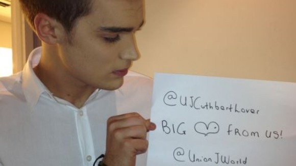 The X Factor Sign from Union J.