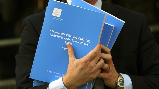 The Leveson Report on media ethics and press standards is 2,000 pages long