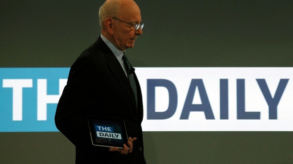 News Corp CEO Rupert Murdoch launched the iPad publication 'The Daily' in New York in February 2011