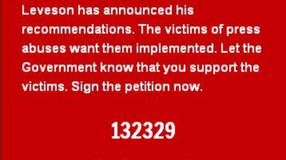 The Hacked Off Website