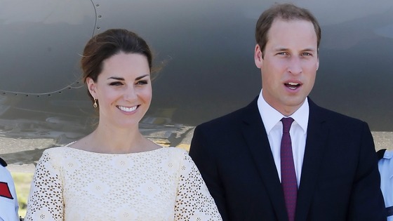 The Duke and Duchess of Cambridge on a visit to the Solomon Islands earlier this year.