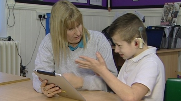 The signed stories App tells some of the most popular children's books in sign language.