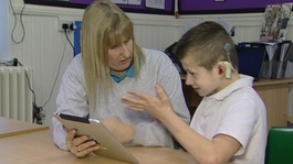 The signed stories App tells some of the most popular children's books in sign language.
