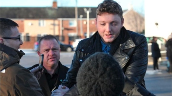 James Arthur greets fans