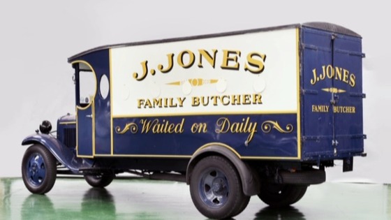 Corporal Jones's butcher's van