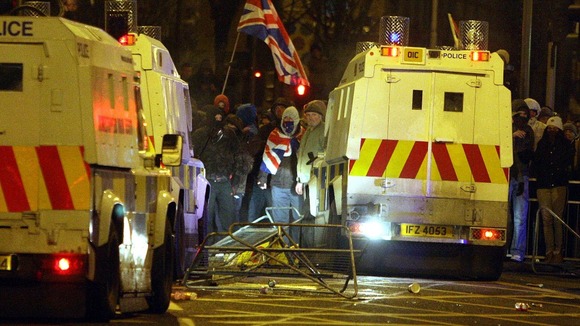 Rioters tried to break into City Hall once the result of the vote was announced.