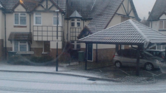 Snow in Kent 