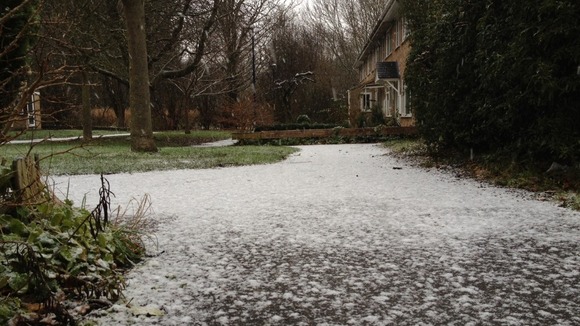 Snow in Maidstone