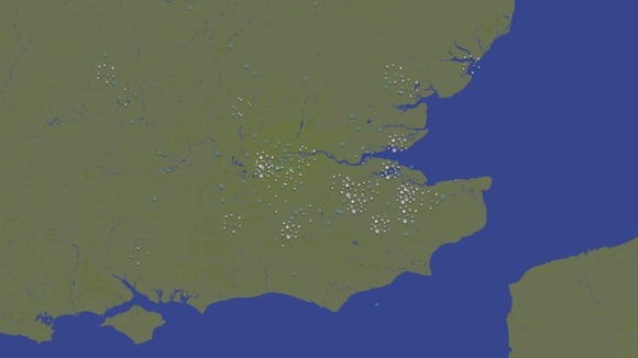 snow map