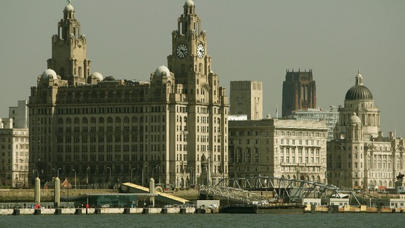 The Liver Building in Liverpool