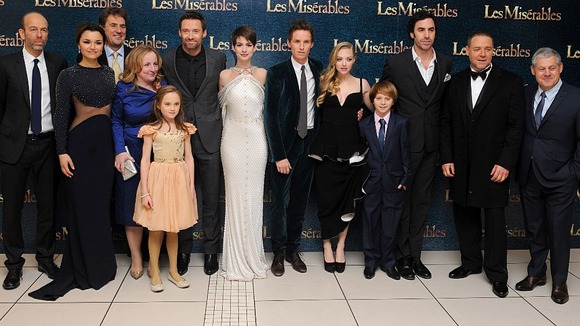 The Les Miserables cast