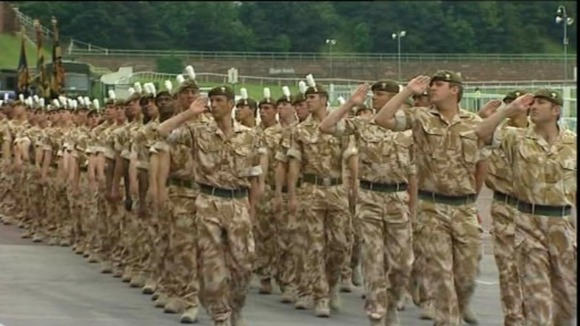 Soldiers will march through Chester to mark return from tour of Afghanistan.