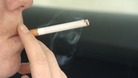 Person smoking