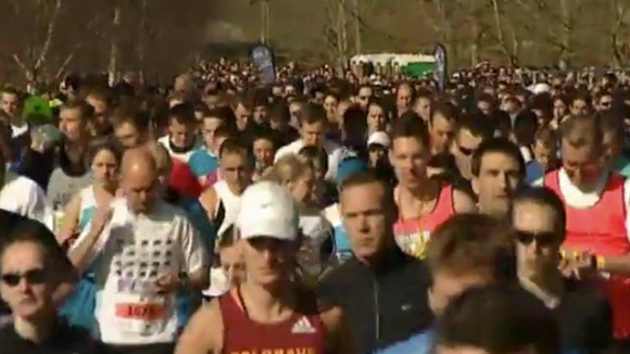 Reading Half marathon runners