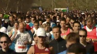 Reading Half marathon runners
