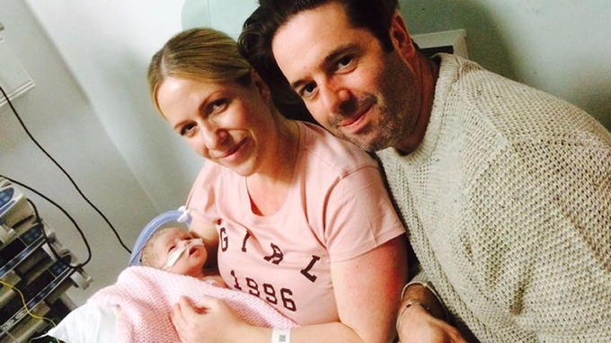 The couple have since thanked the medical team who kept Matilda alive.