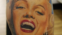 Marilyn Monroe tattoo