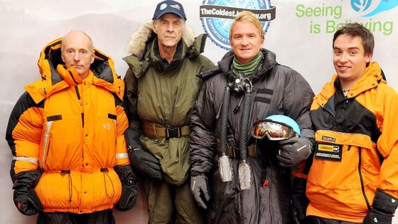  Brian Newham, Ranulph Fiennes,  Ian Prickett and Spencer Swirl, 