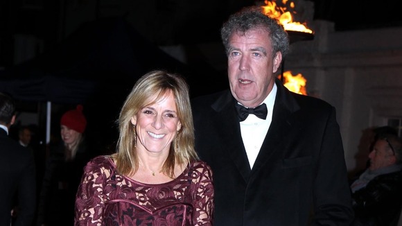 Jeremy Clarkson and his wife Frances arrive to attend 'A Night of Heroes: The Sun Military Awards'