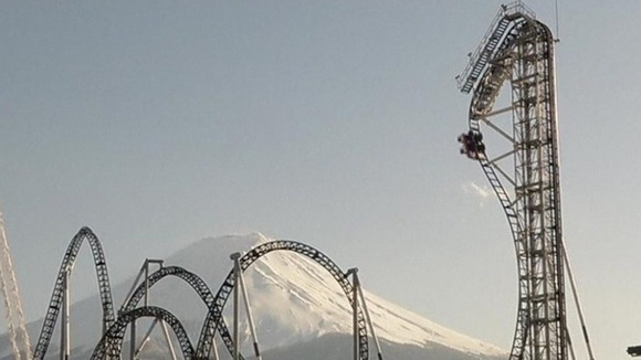 The Takabisha roller coaster