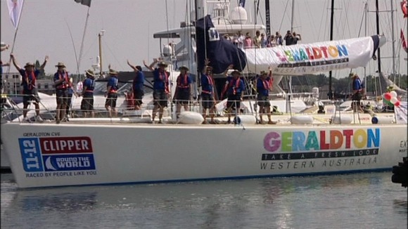 one of 10 UK-registered 68ft yachts competing in the Clipper Round The World Yacht Race