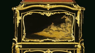 Desk sold at London auction.