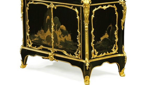 Desk sold at London auction.