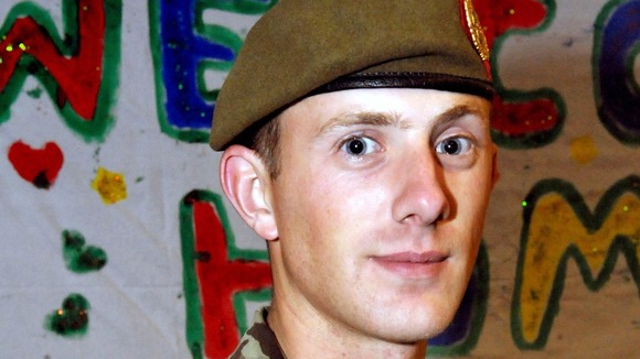 Kingsman Kurt Pollack as troops from Burma Company of 1st Battalion The Duke of Lancaster's Regiment returned home