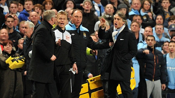manchester derby ferguson mancini