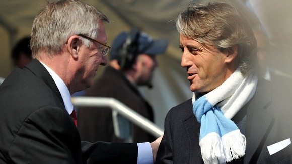manchester derby ferguson mancini