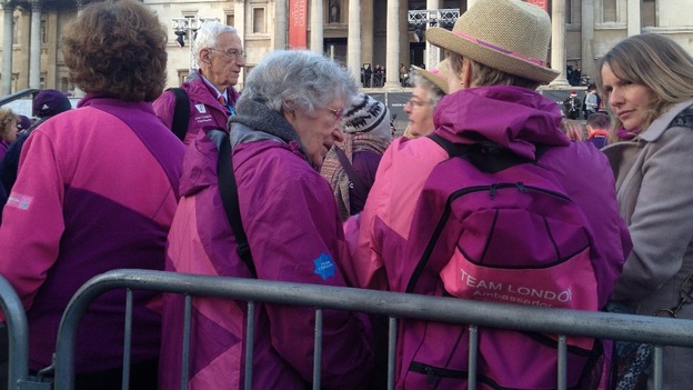 Tribute to London 2012 volunteers