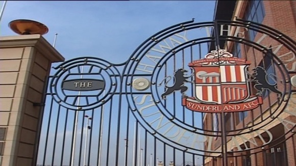 Football stadium gates