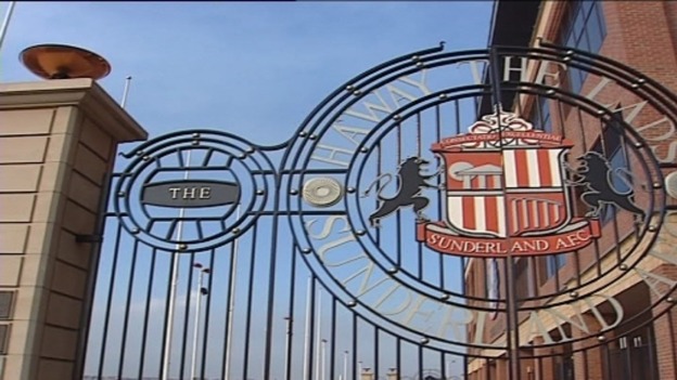 Football stadium gates