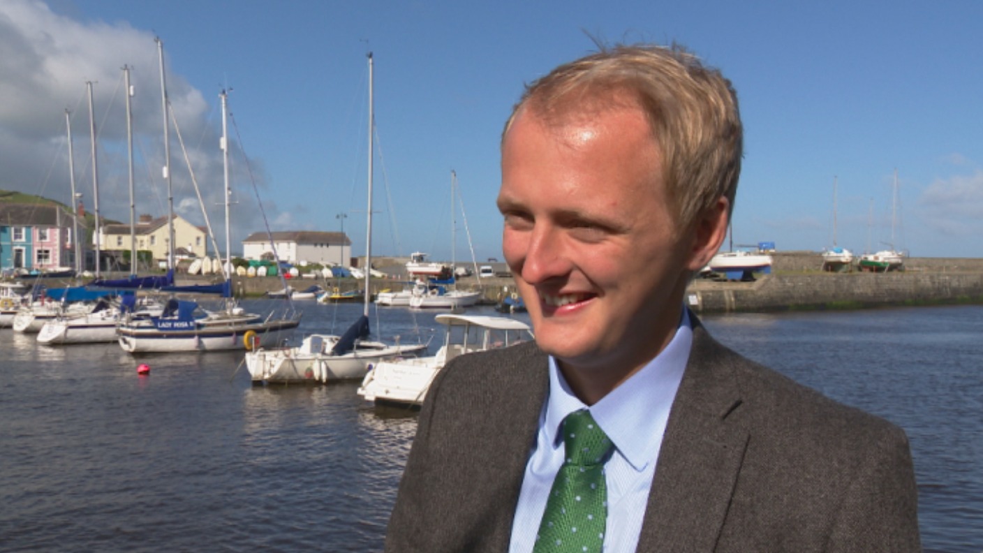 Plaid Cymru's Ben Lake is the youngest Welsh MP - ITV News