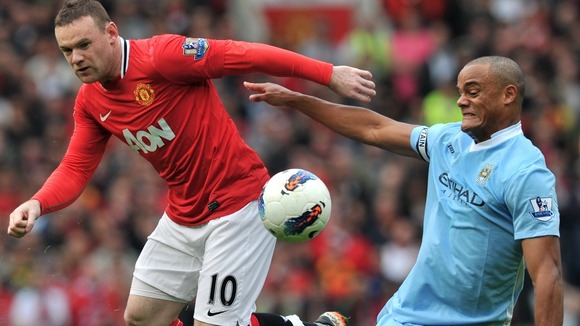 manchester derby wayne rooney vincent kompany ethiad stadium