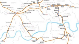 London Overground map