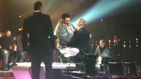Rylan and Gary Barlow 
