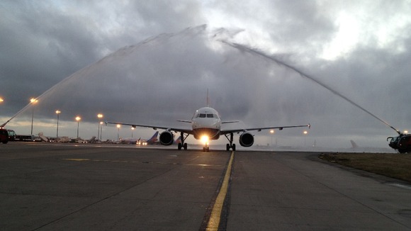 British Airways flight to Heathrow