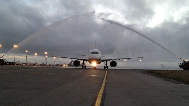 British Airways flight to Heathrow