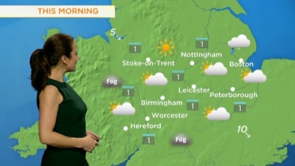 This morning's forecast