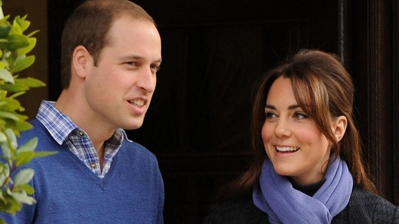 Duke and Duchess of Cambridge leave the King Edward VII hospital in London last week