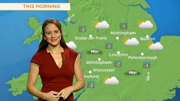 This morning's forecast