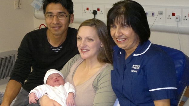 Baby Seren was born today on 12/12/12