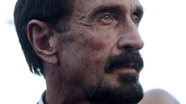 Anti-virus softward guru John McAfee.
