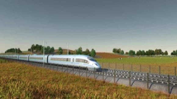 Image of what HS2 could look like