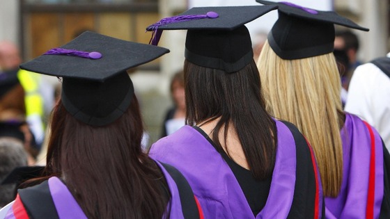 File photo of university graduates