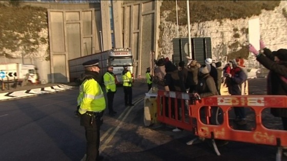 Protest against live animal exports 