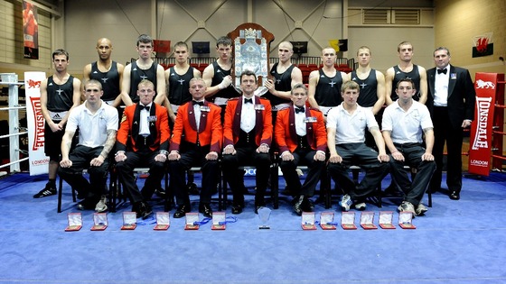 Members of the 3 Para boxing team
