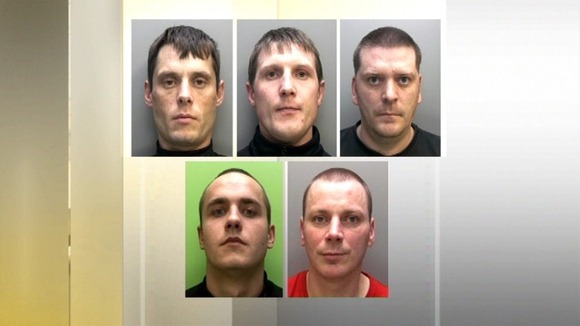 5 men sentenced today