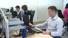Workers at Deloitte in Cardiff